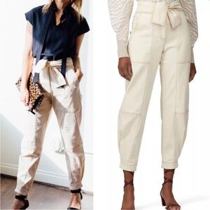 Ulla Johnson Storm Jeans White Sz 2